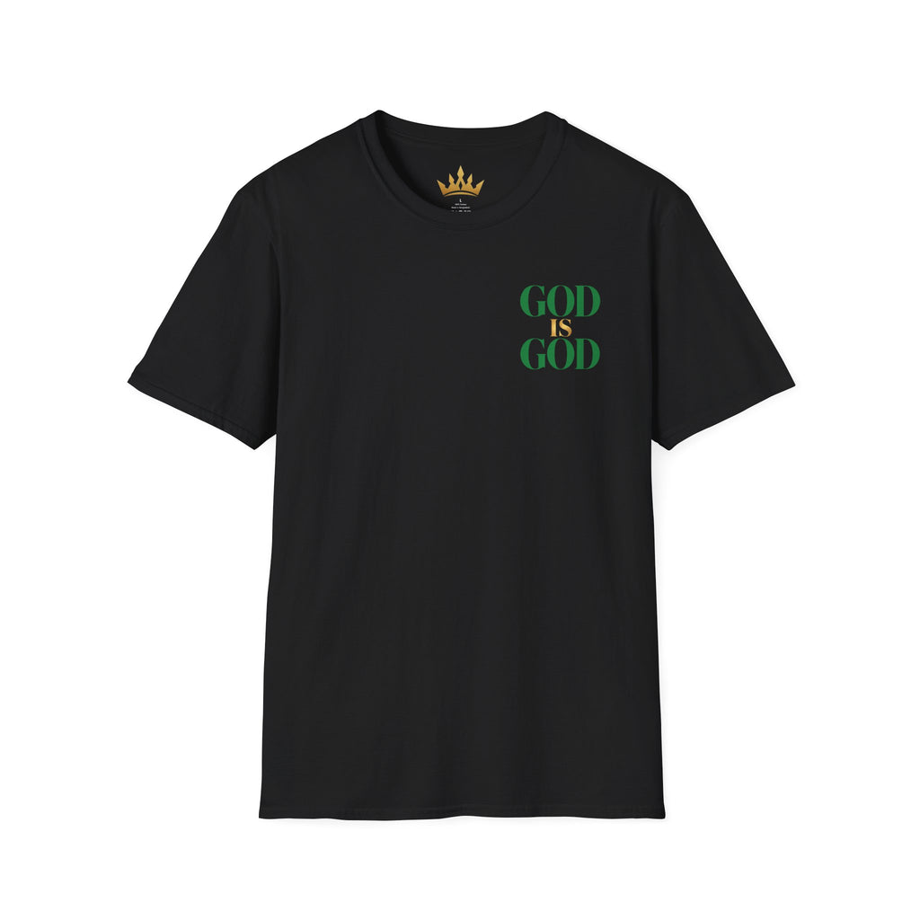 God Is God T-Shirt — Faith Inspired Minimalist Christian Tee