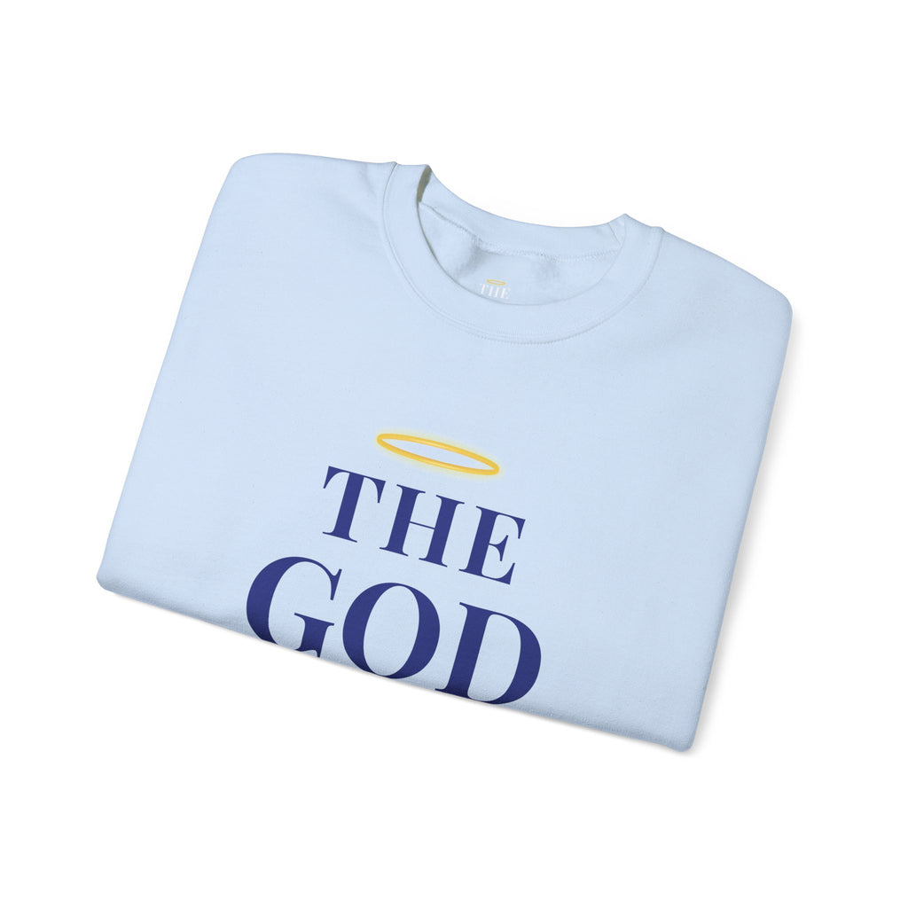 The God Collection sweatshirt | 1 John 4:4 scripture crewneck