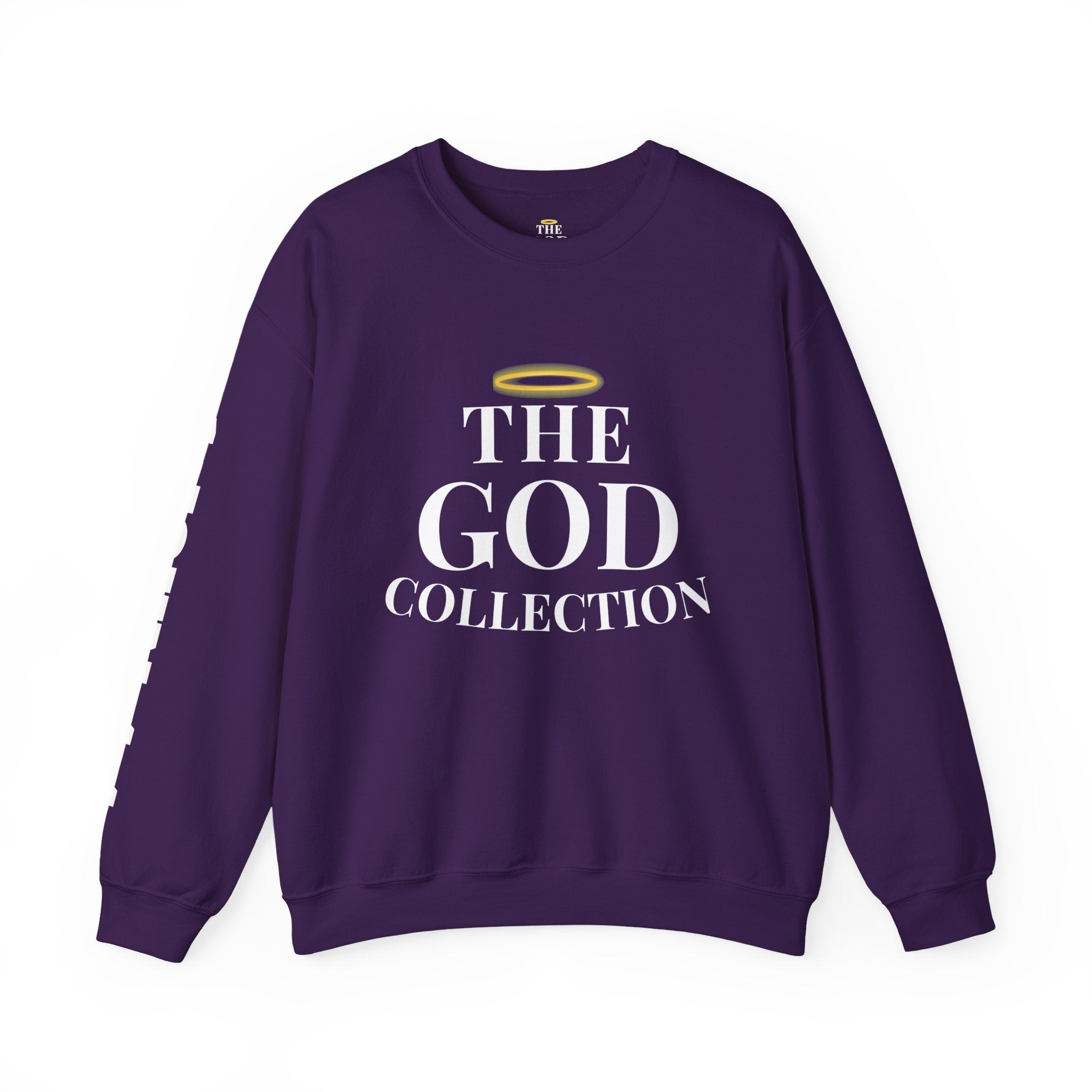 The God Collection sweatshirt | 1 John 4:4 scripture crewneck