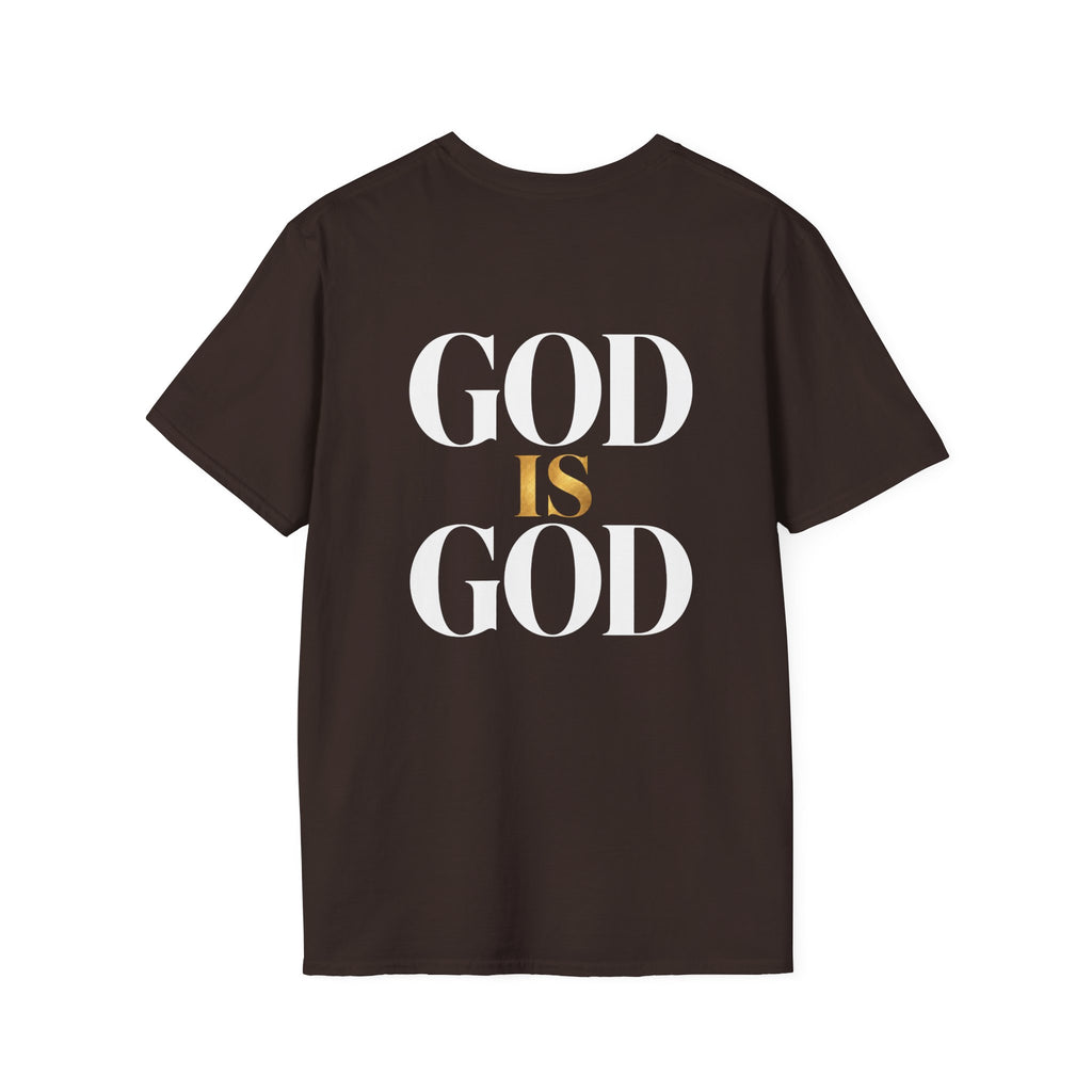 God Is God T-Shirt — Faith Inspired Minimalist Christian Tee