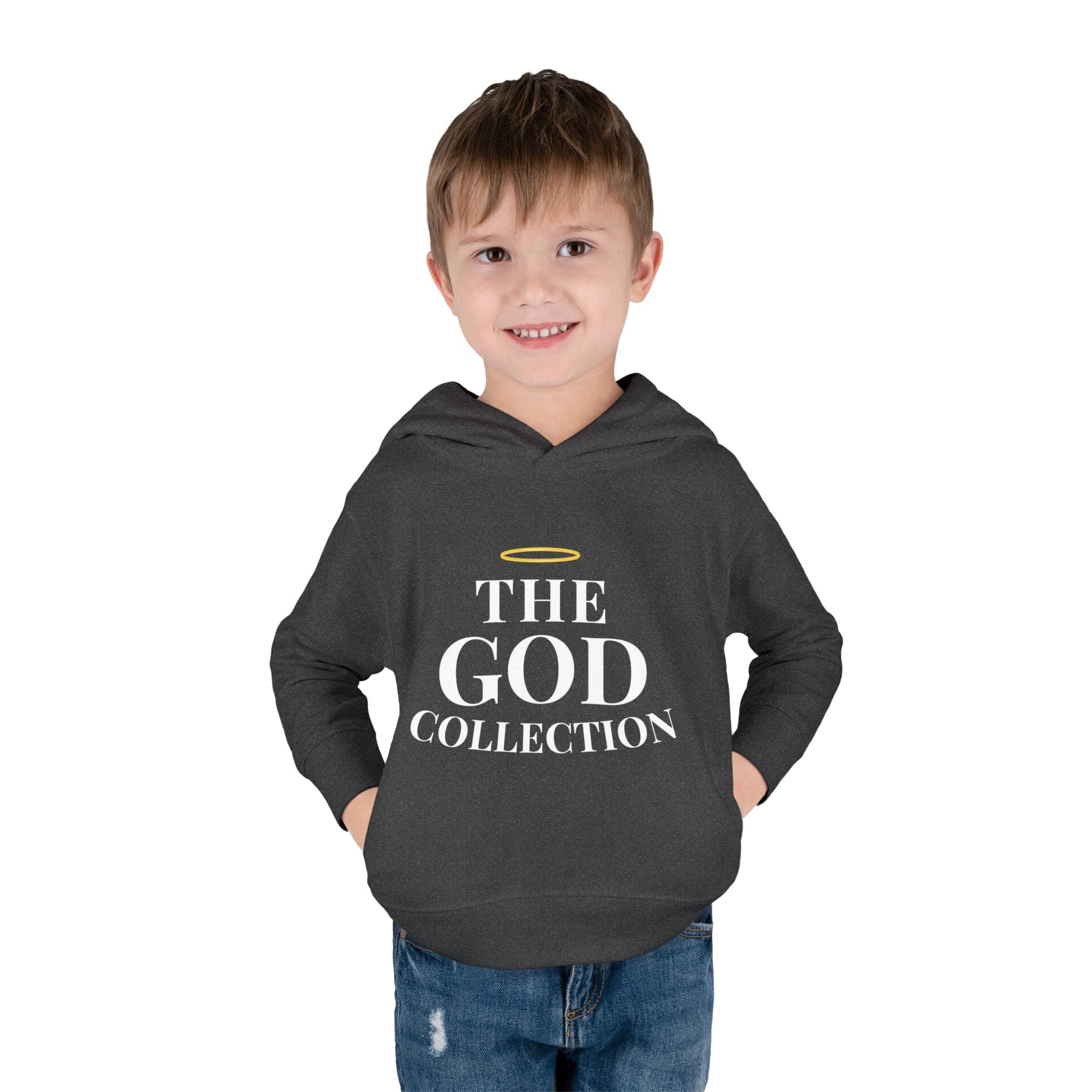 The God Collection Toddler Hoodie | Halo Graphic Pullover