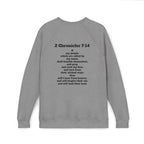 2 Chronicles 7:14 Fleece Raglan Sweatshirt