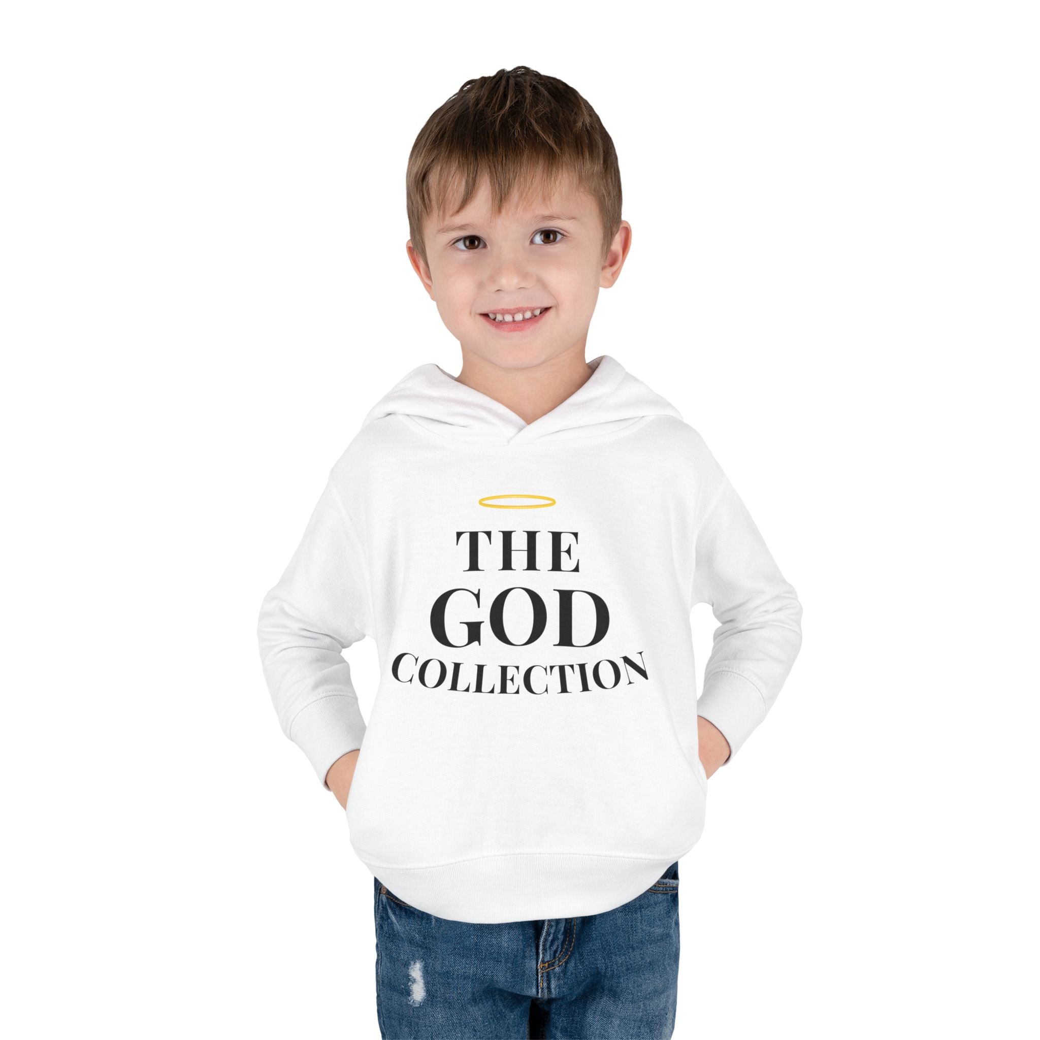 Psalm 127:3 Toddler Hoodie | Halo Graphic Pullover