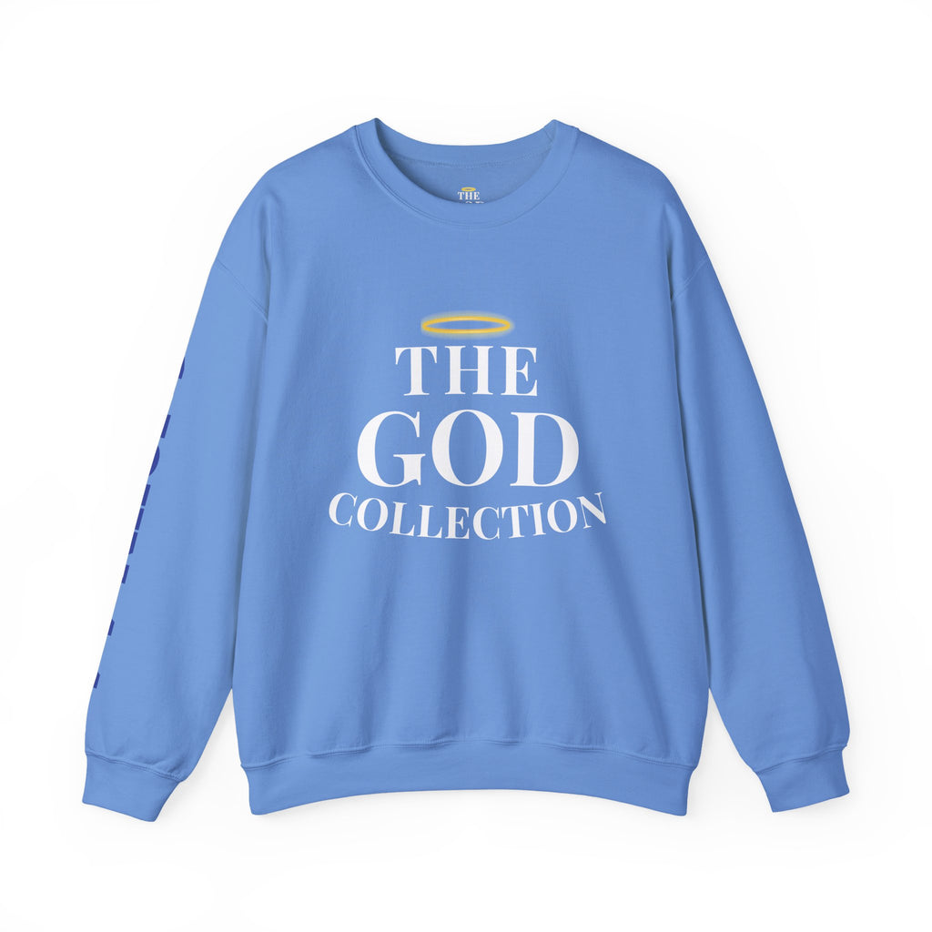 The God Collection sweatshirt | 1 John 4:4 scripture crewneck