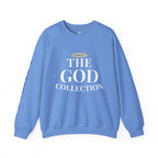 The God Collection sweatshirt | 1 John 4:4 scripture crewneck