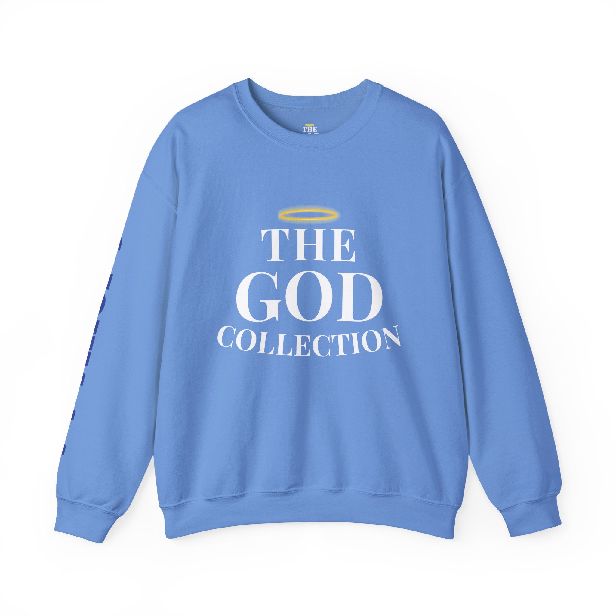 The God Collection sweatshirt | 1 John 4:4 scripture crewneck