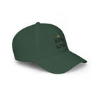 King of Kings Revelation 19:16 Baseball Cap — Embroidered Crown Hat