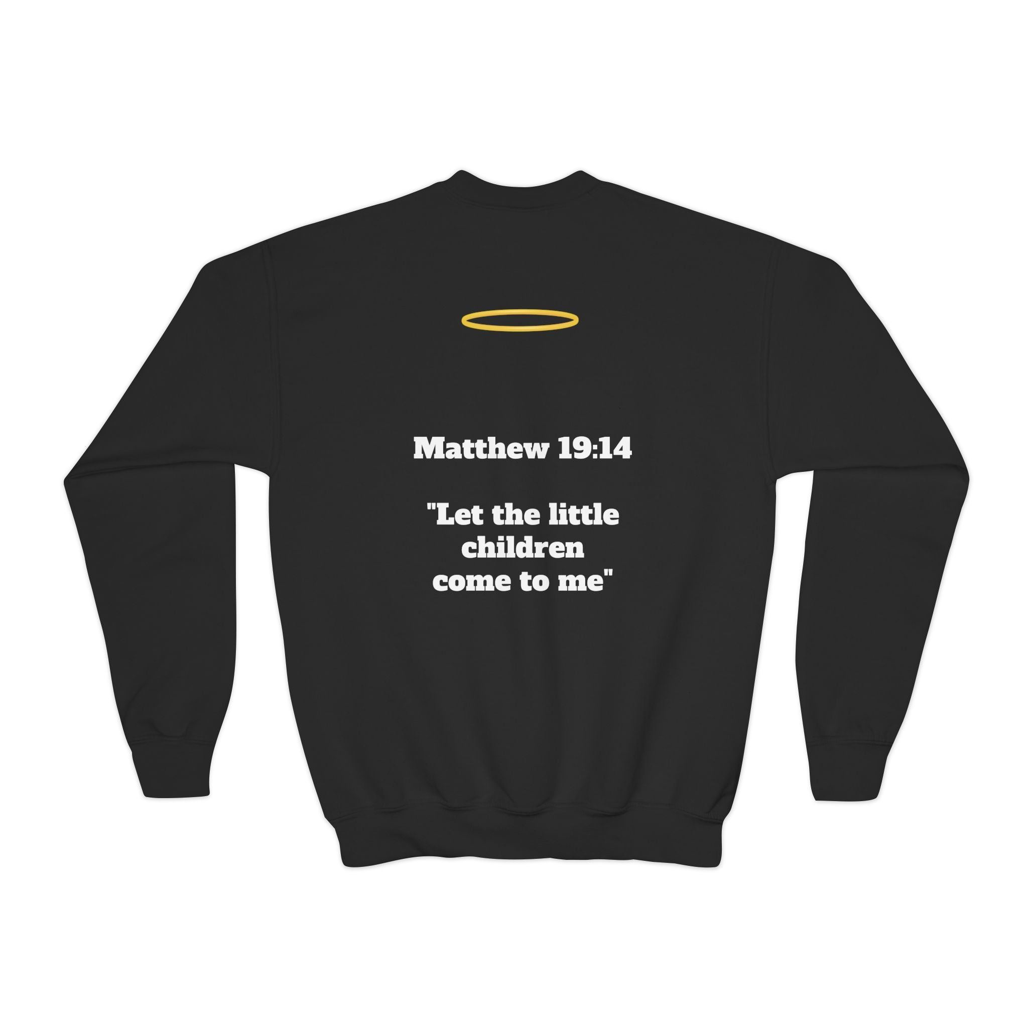 Matthew 19: 14 Youth  Sweatshirt