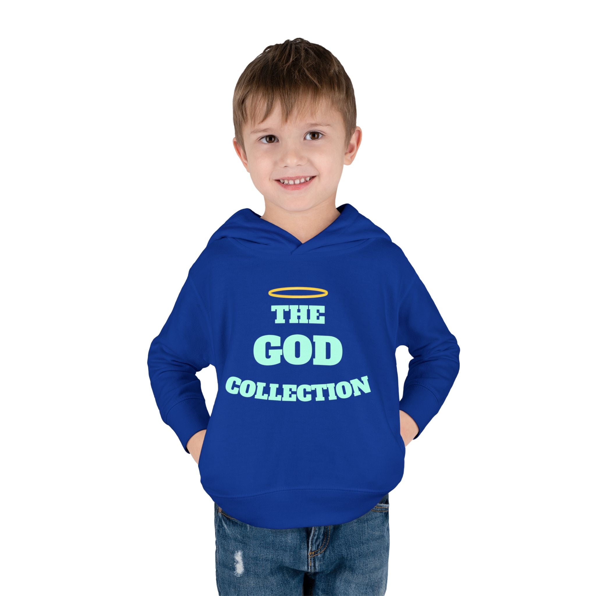 Psalm 127:3 Toddler Hoodie | Halo Graphic Pullover