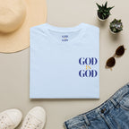 God Is God T-Shirt — Faith Inspired Minimalist Christian Tee