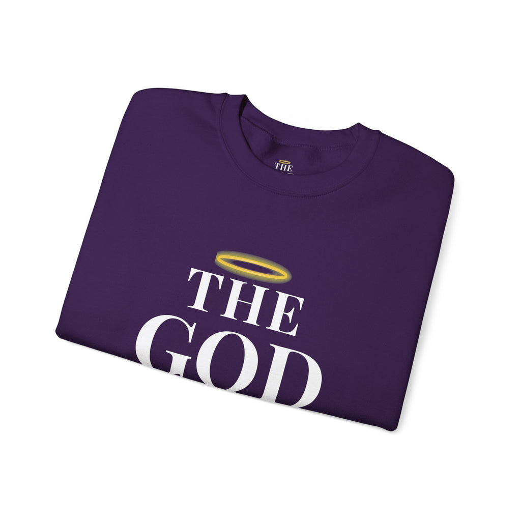 The God Collection sweatshirt | 1 John 4:4 scripture crewneck