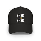 GOD IS GOD  Embroidered Cap — Christian Faith Baseball Hat