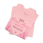 My Earth Angel Went to Heaven Mom Tee —  Angel Wings T‑Shirt
