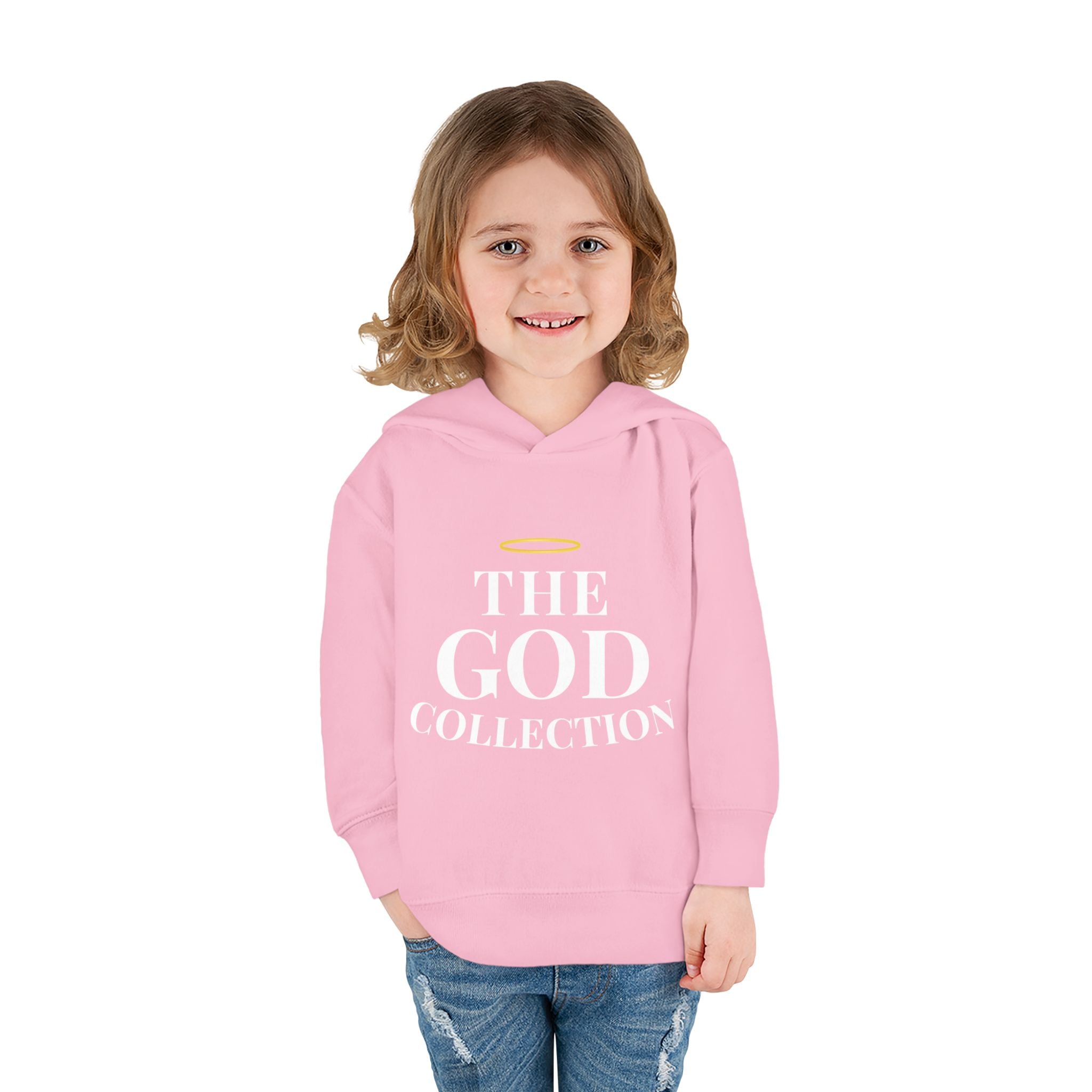 The God Collection Toddler Hoodie | Halo Graphic Pullover