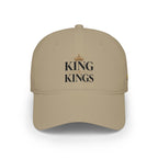 King of Kings Revelation 19:16 Baseball Cap — Embroidered Crown Hat