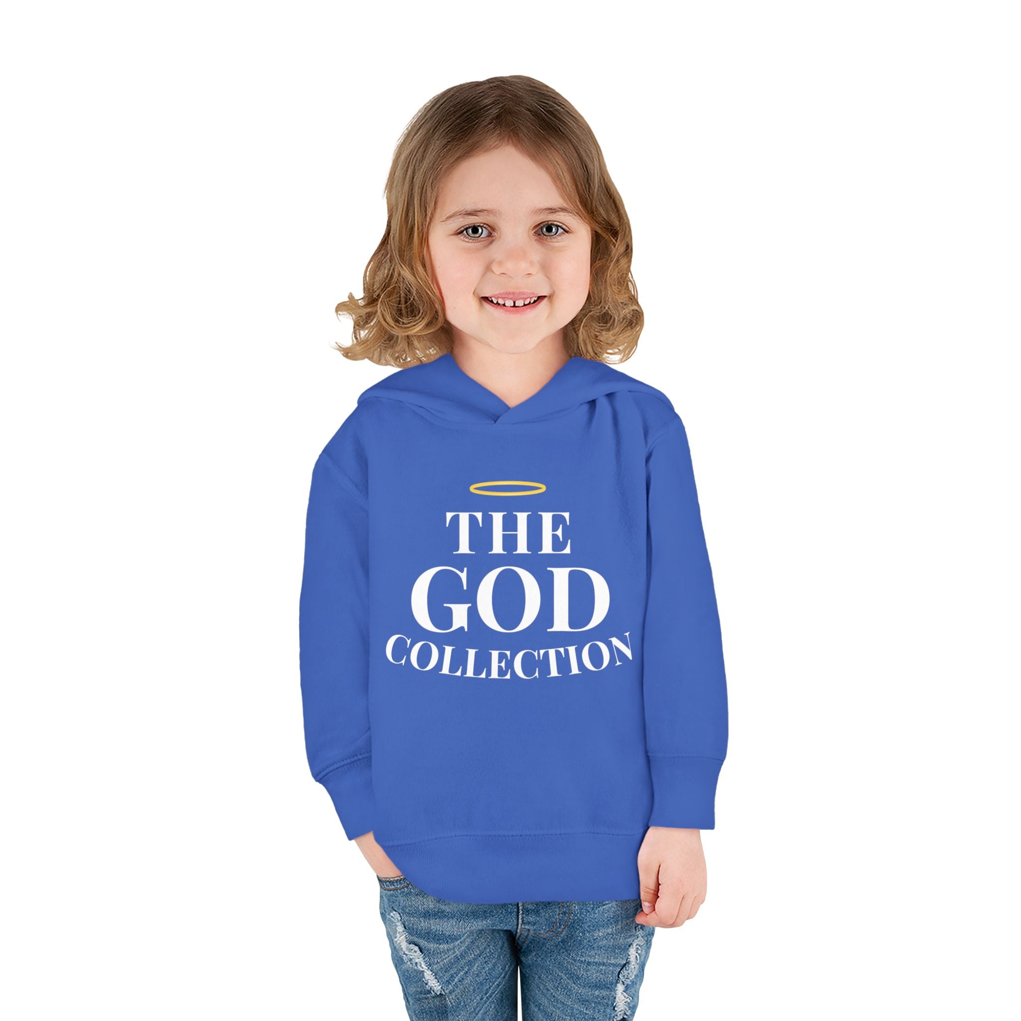 Psalm 127:3 Toddler Hoodie | Halo Graphic Pullover