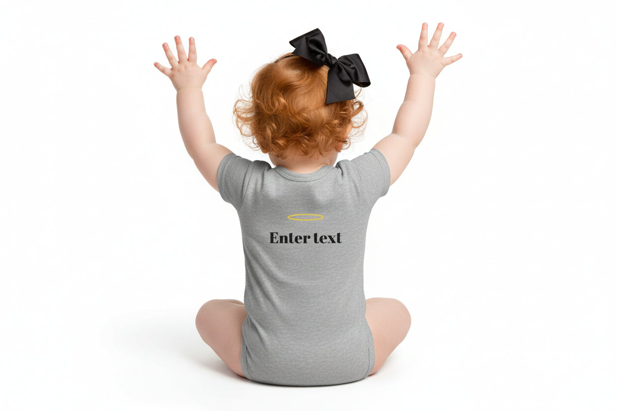 — "I Am a Gift from GOD" Psalm 127:3 Baby Onesie