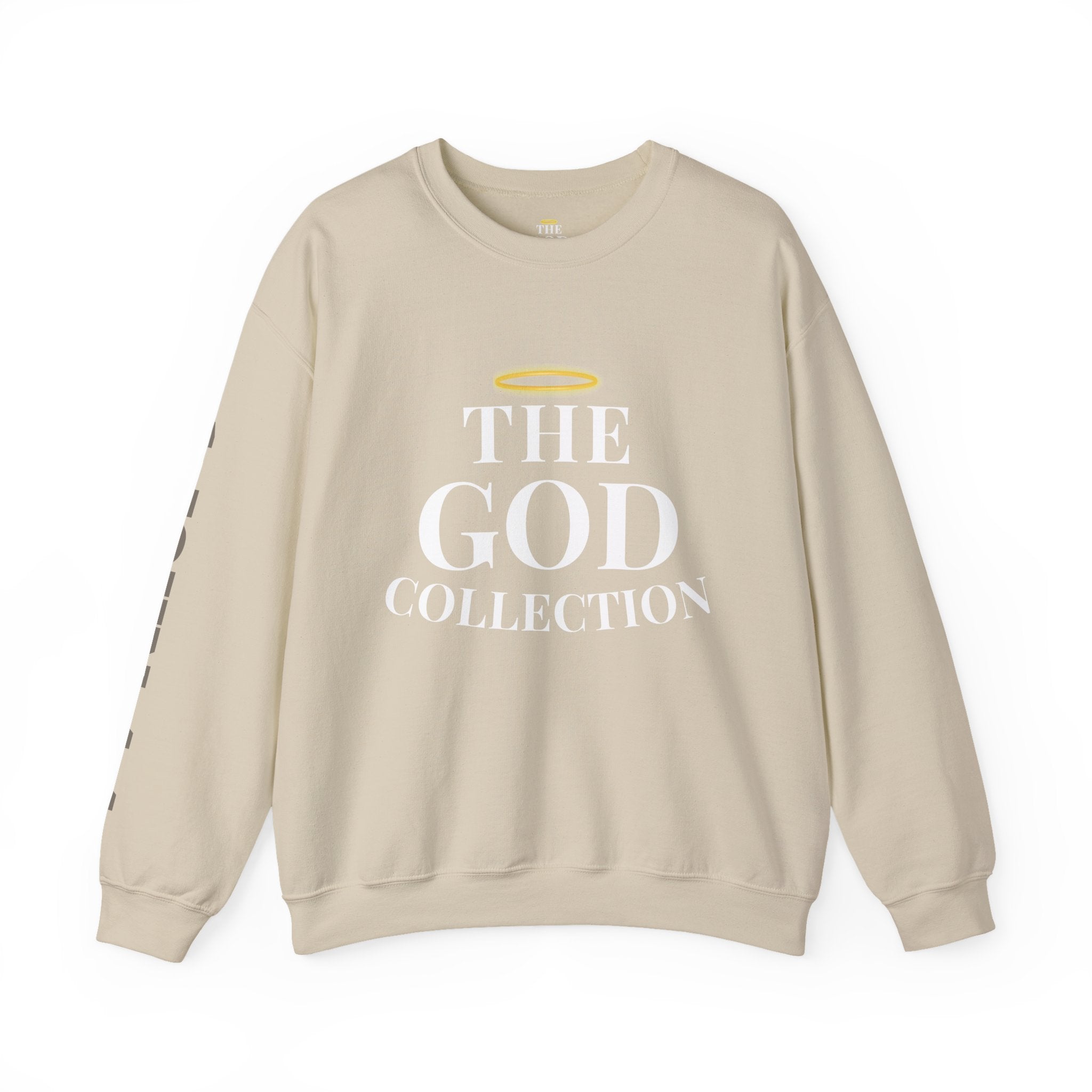 The God Collection sweatshirt | 1 John 4:4 scripture crewneck