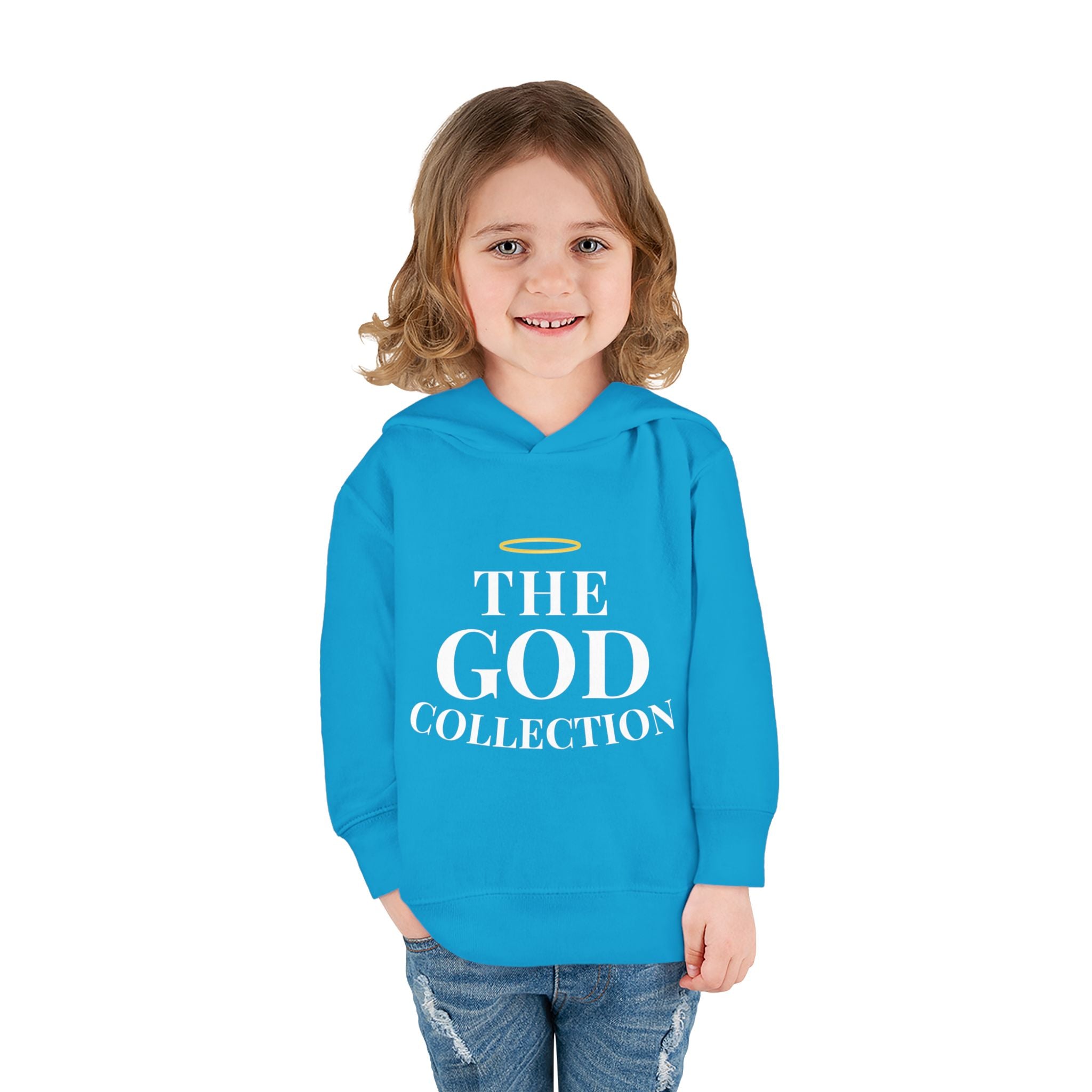 The God Collection Toddler Hoodie | Halo Graphic Pullover