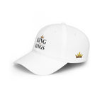 King of Kings Revelation 19:16 Baseball Cap — Embroidered Crown Hat