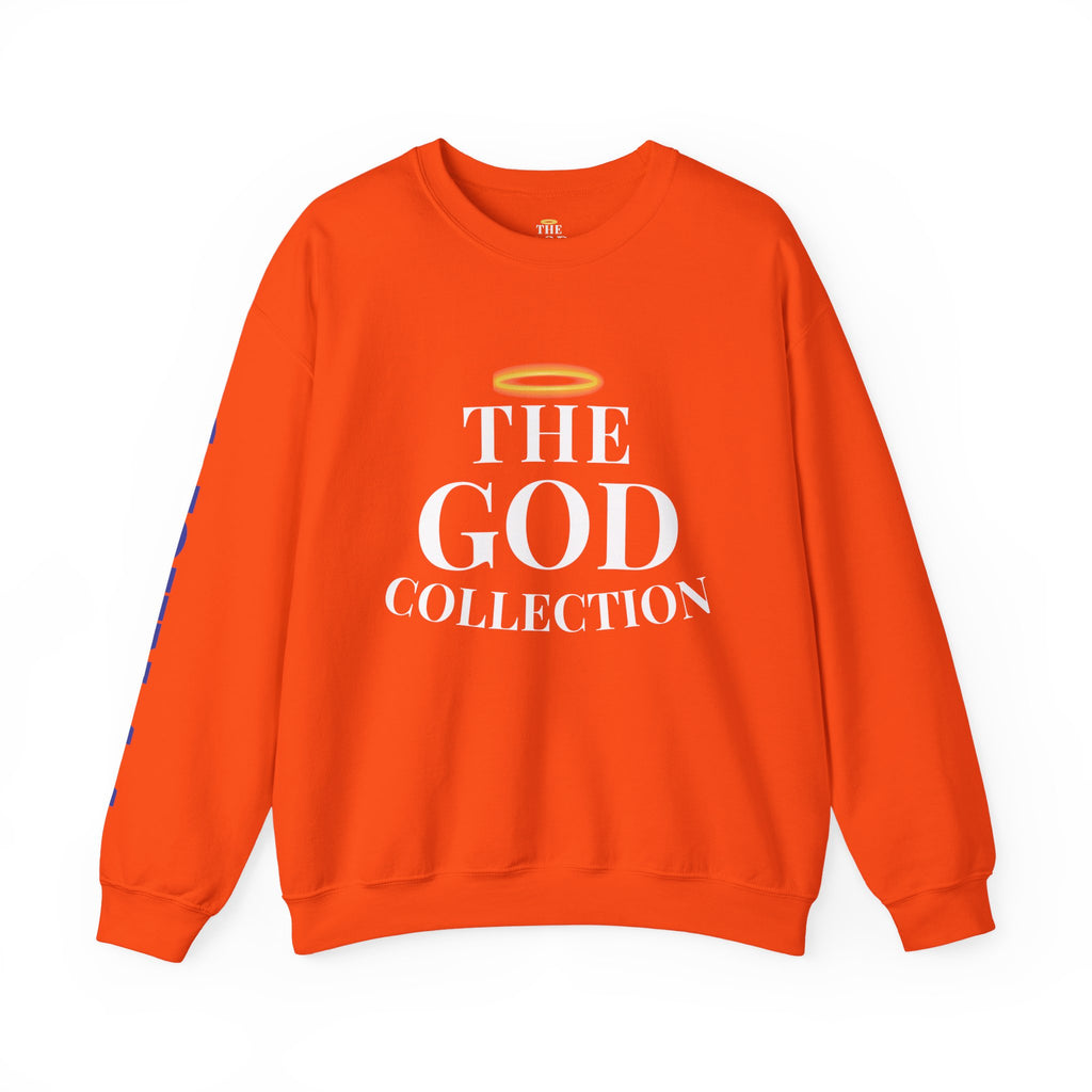 The God Collection sweatshirt | 1 John 4:4 scripture crewneck