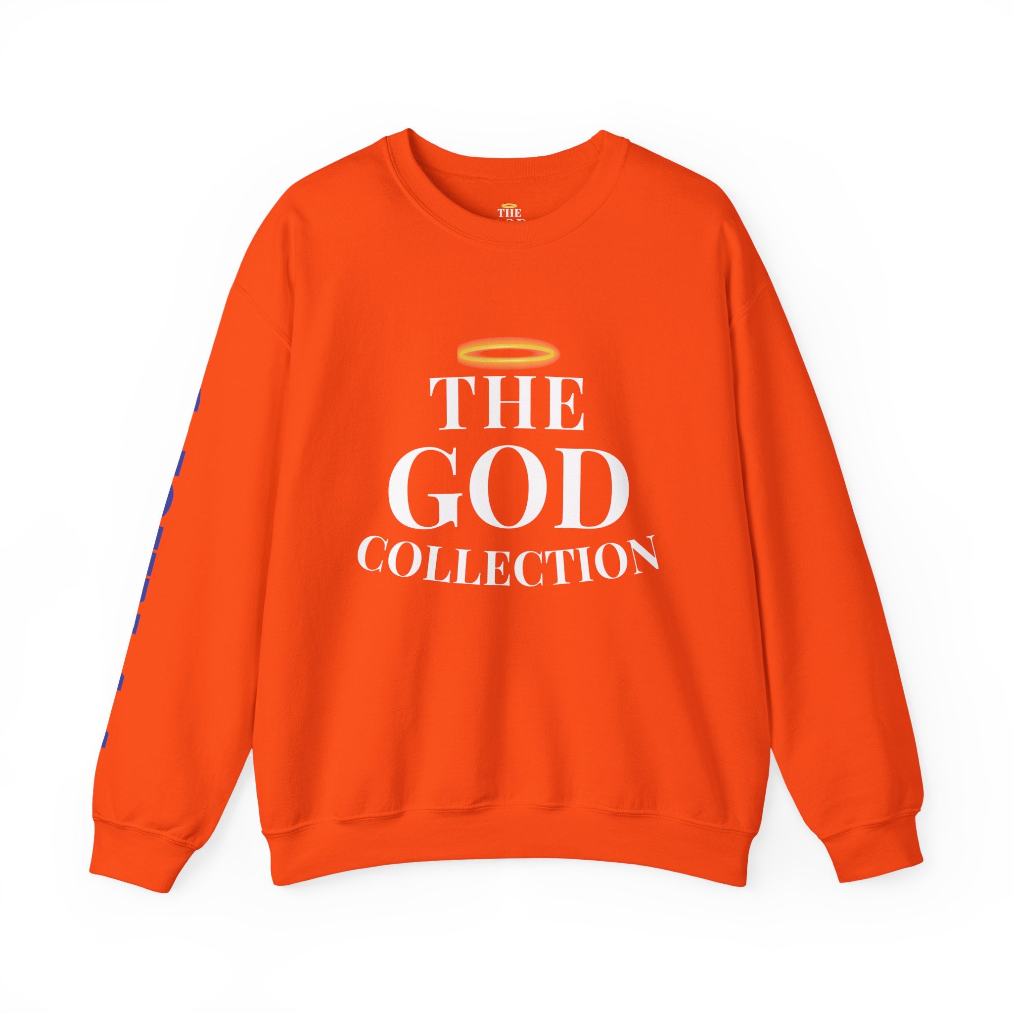 The God Collection sweatshirt | 1 John 4:4 scripture crewneck