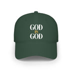 GOD IS GOD  Embroidered Cap — Christian Faith Baseball Hat