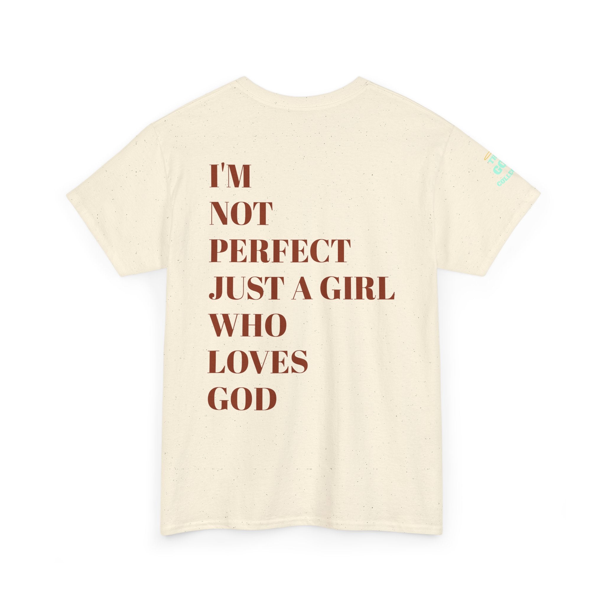Just a girl who love God Heavy Cotton Tee