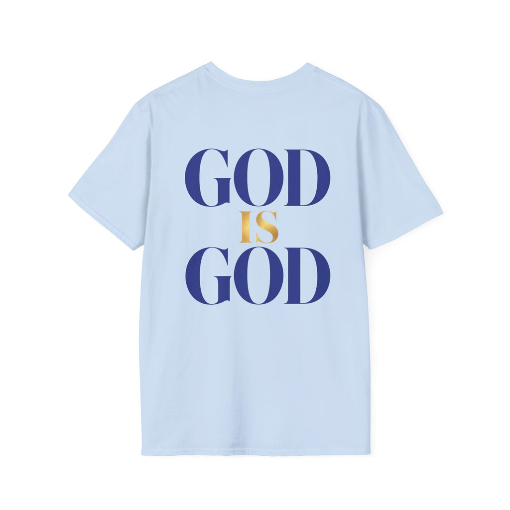 God Is God T-Shirt — Faith Inspired Minimalist Christian Tee