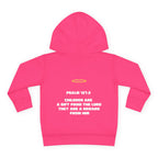 The God Collection Toddler Hoodie | Halo Graphic Pullover
