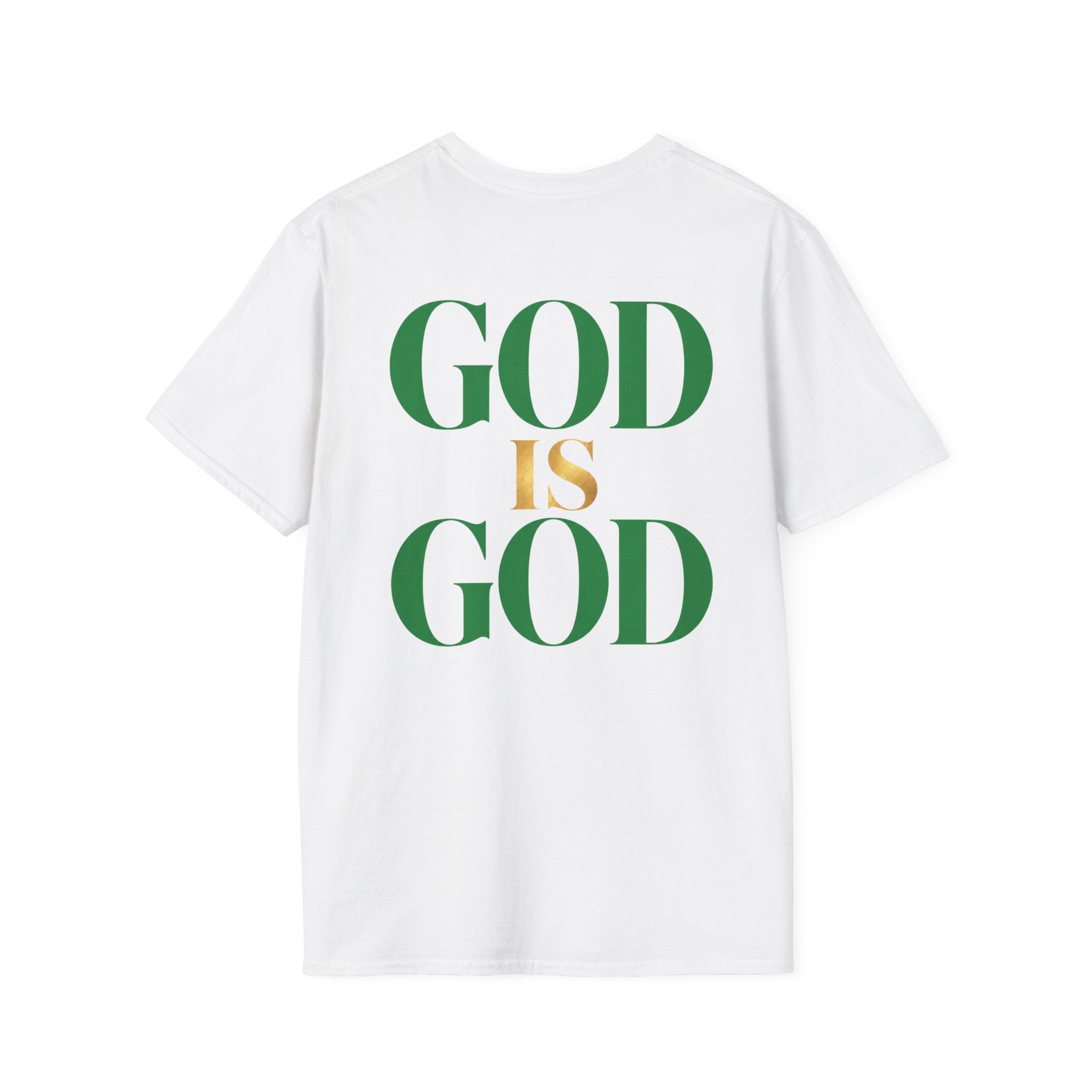 God Is God T-Shirt — Faith Inspired Minimalist Christian Tee