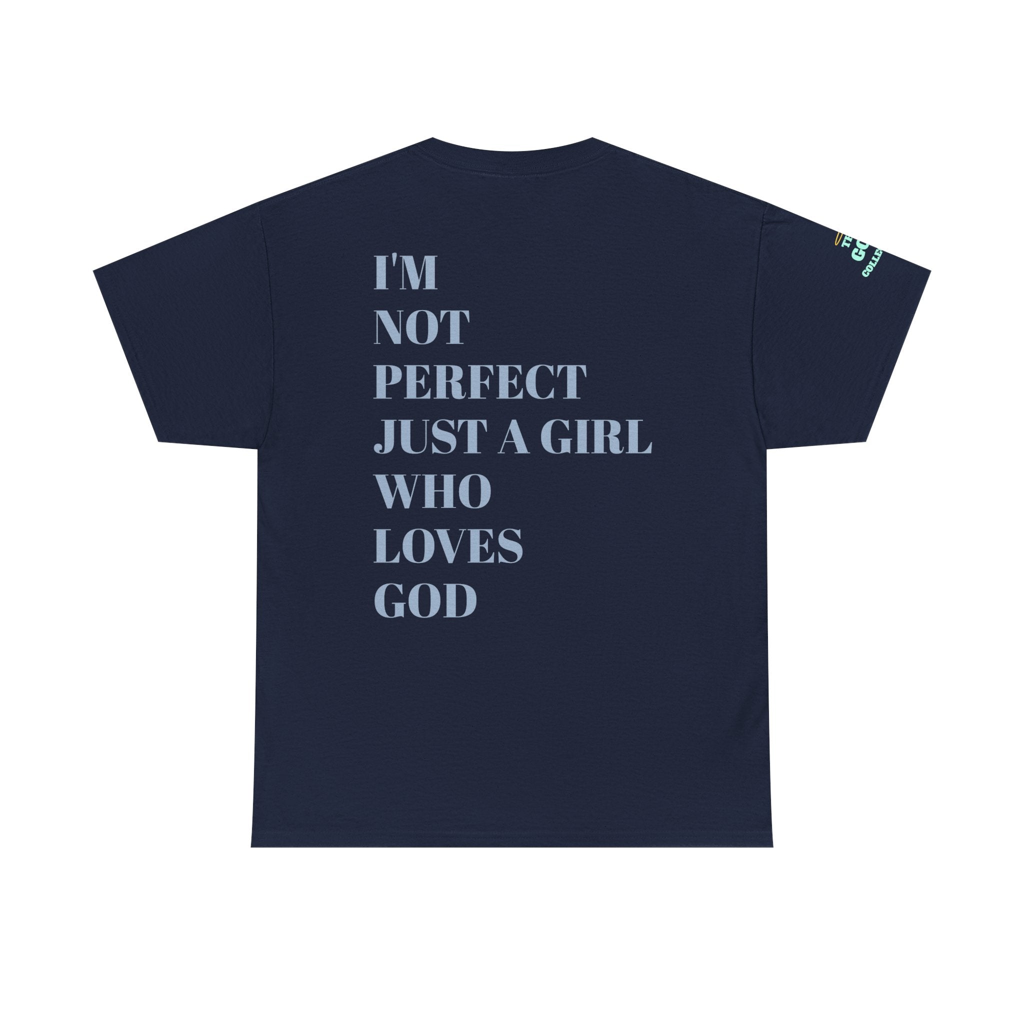 Just a girl who love God Heavy Cotton Tee