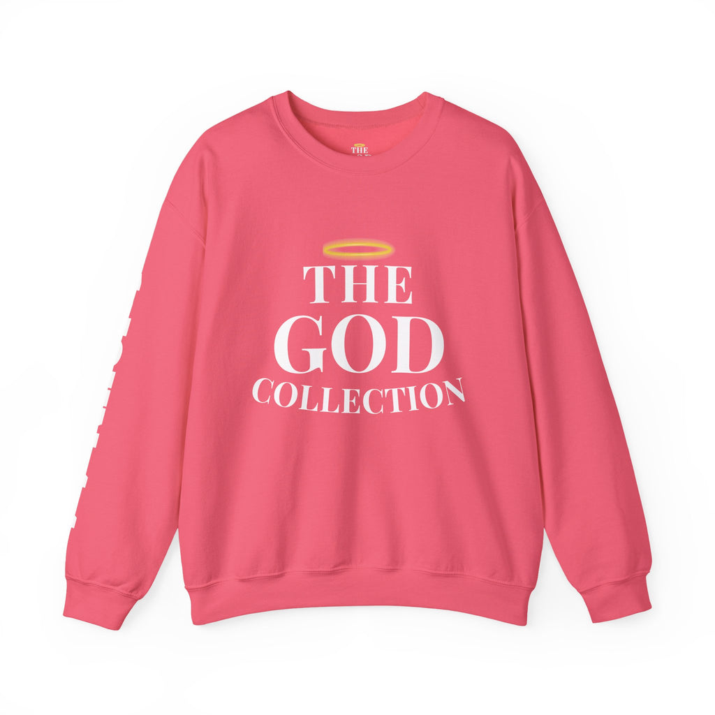 The God Collection sweatshirt | 1 John 4:4 scripture crewneck