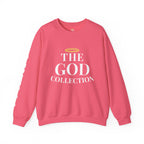 The God Collection sweatshirt | 1 John 4:4 scripture crewneck