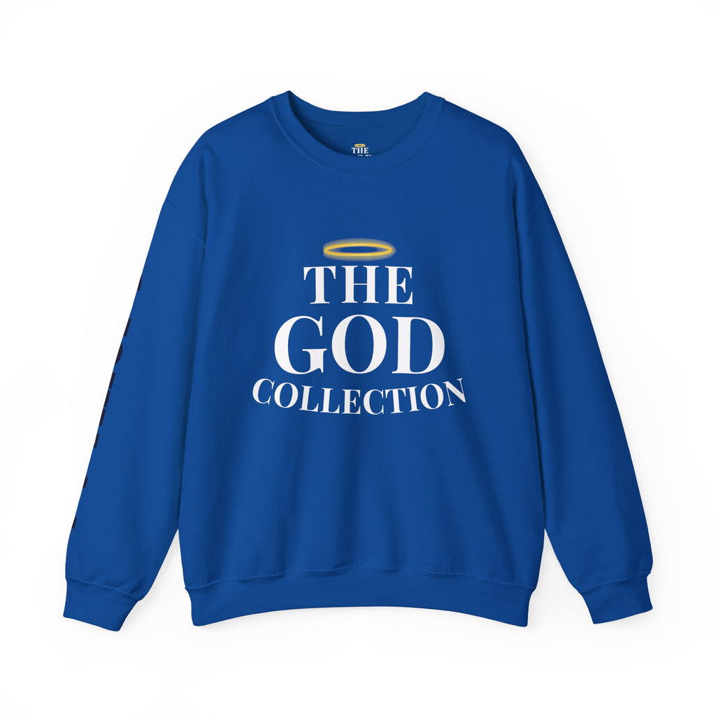 The God Collection sweatshirt | 1 John 4:4 scripture crewneck