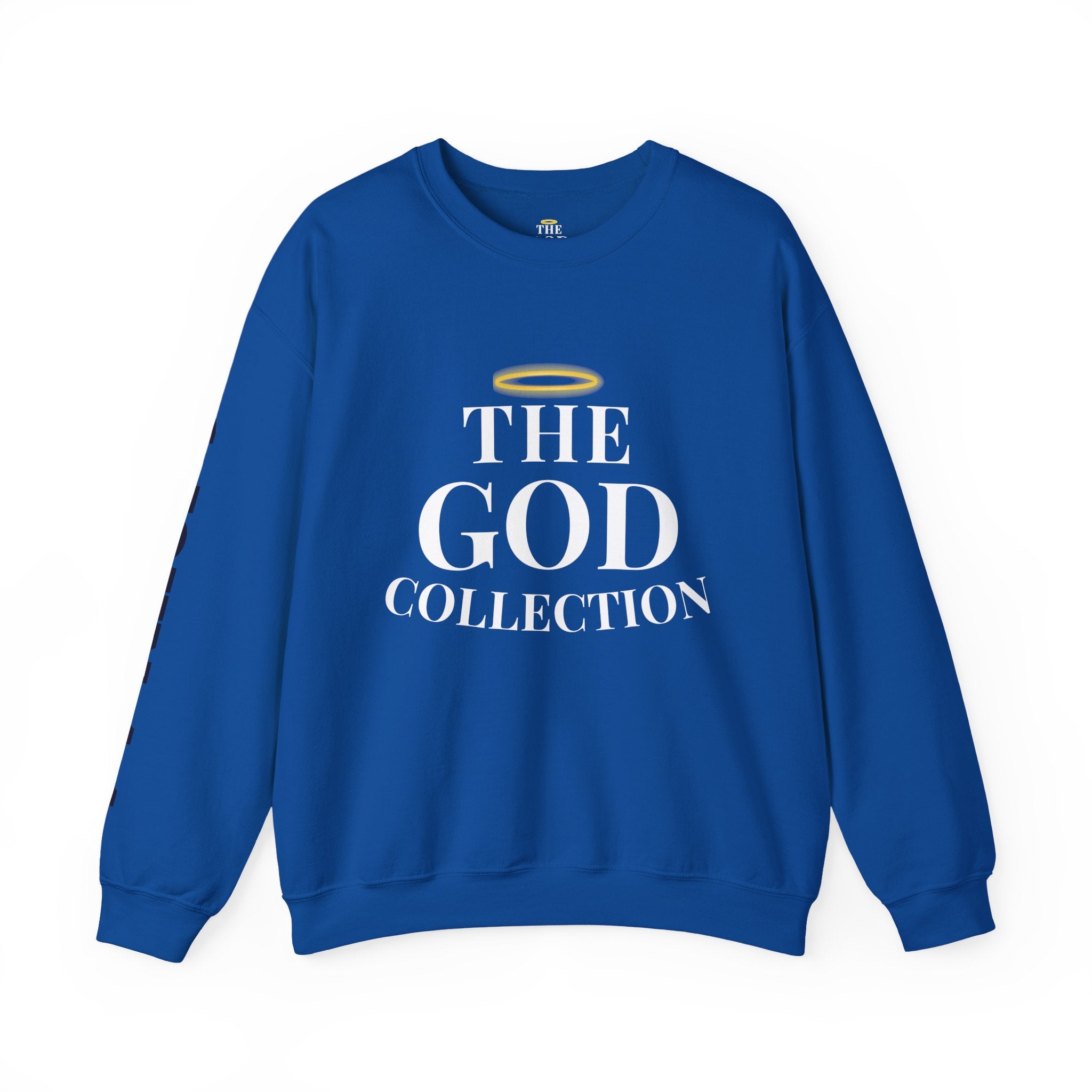 The God Collection sweatshirt | 1 John 4:4 scripture crewneck