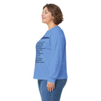 Audacious Long Sleeve Tee — "Audacious in God" Inspirational Faith Shirt
