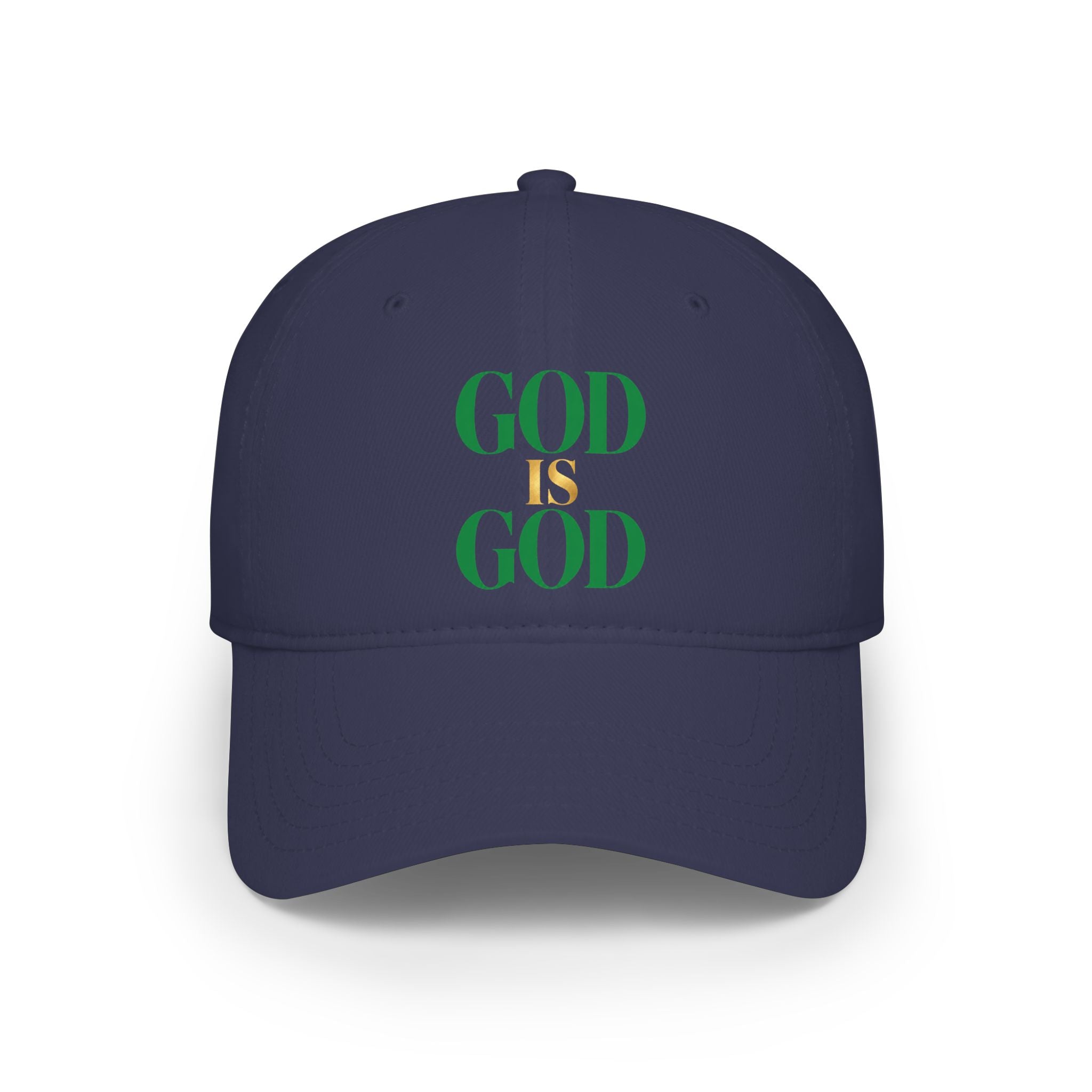 GOD IS GOD  Embroidered Cap — Christian Faith Baseball Hat