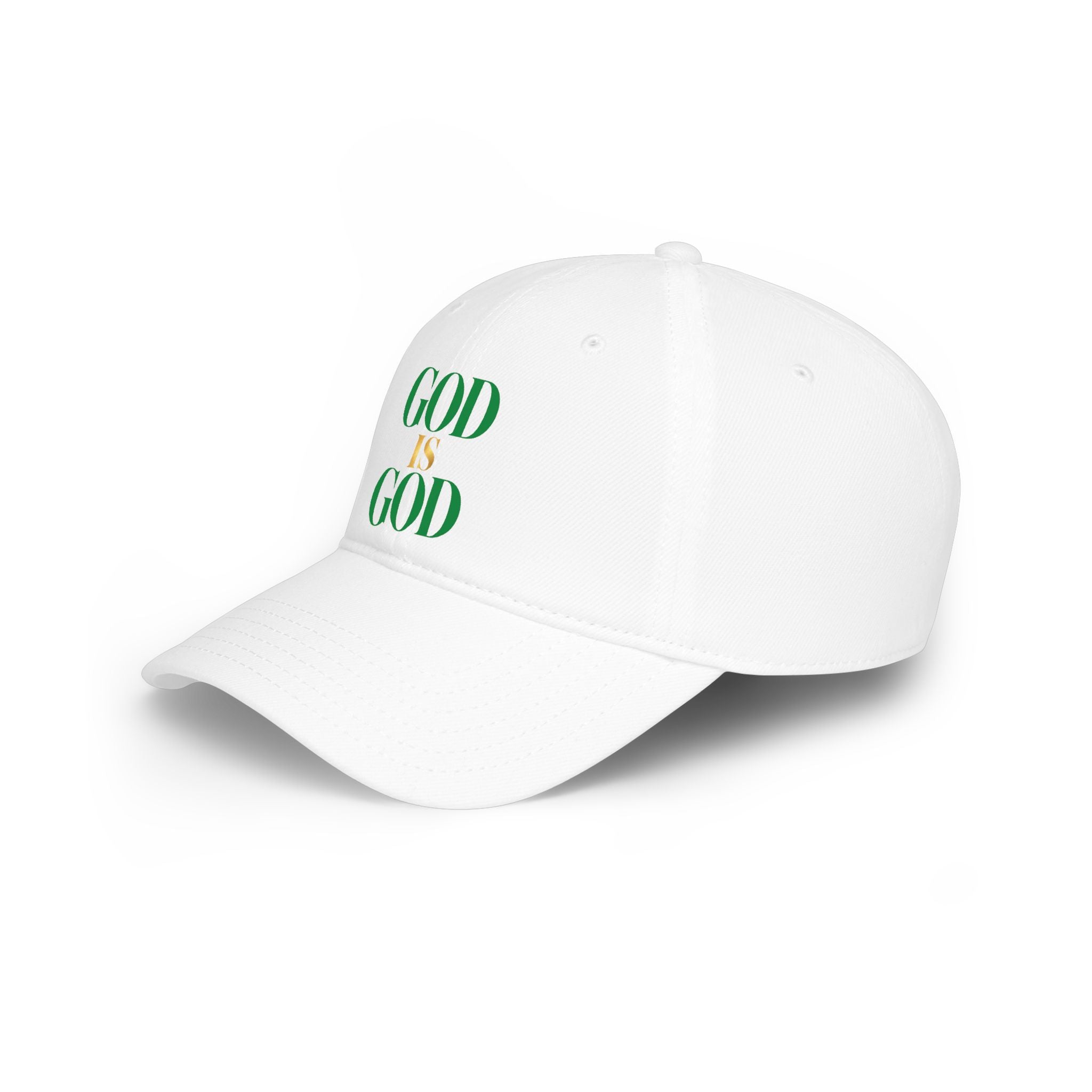 GOD IS GOD  Embroidered Cap — Christian Faith Baseball Hat