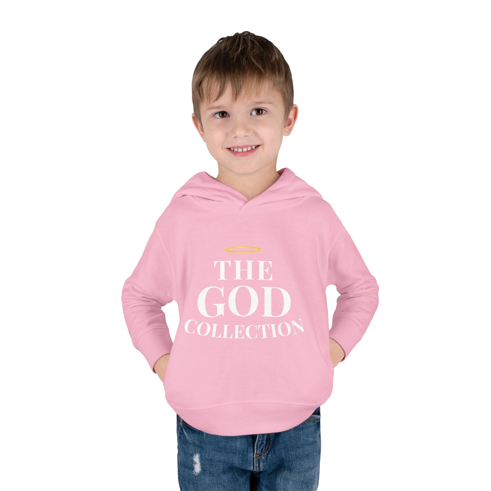 The God Collection Toddler Hoodie | Halo Graphic Pullover