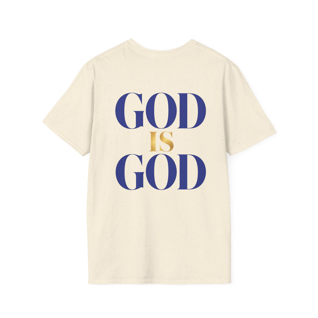 God Is God T-Shirt — Faith Inspired Minimalist Christian Tee