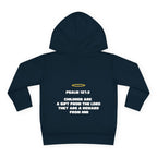 Psalm 127:3 Toddler Hoodie | Halo Graphic Pullover