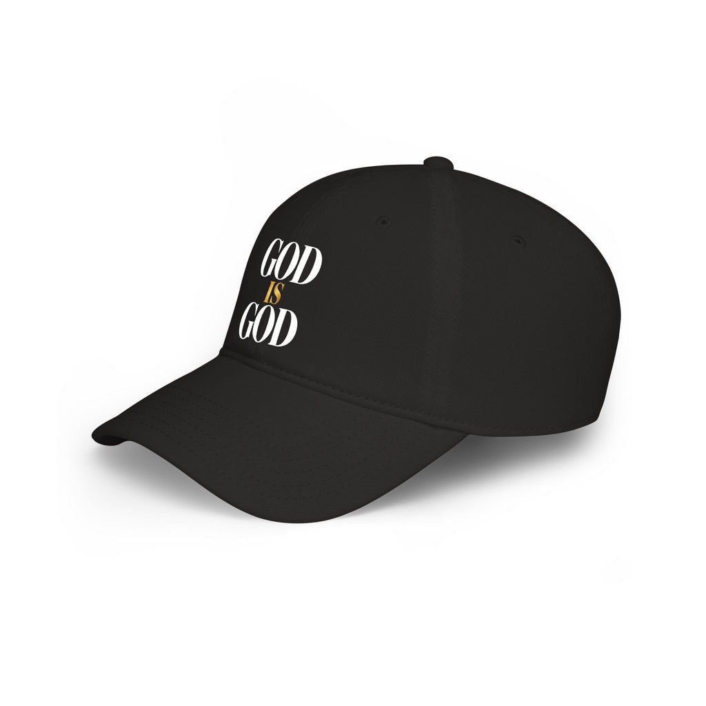 GOD IS GOD  Embroidered Cap — Christian Faith Baseball Hat