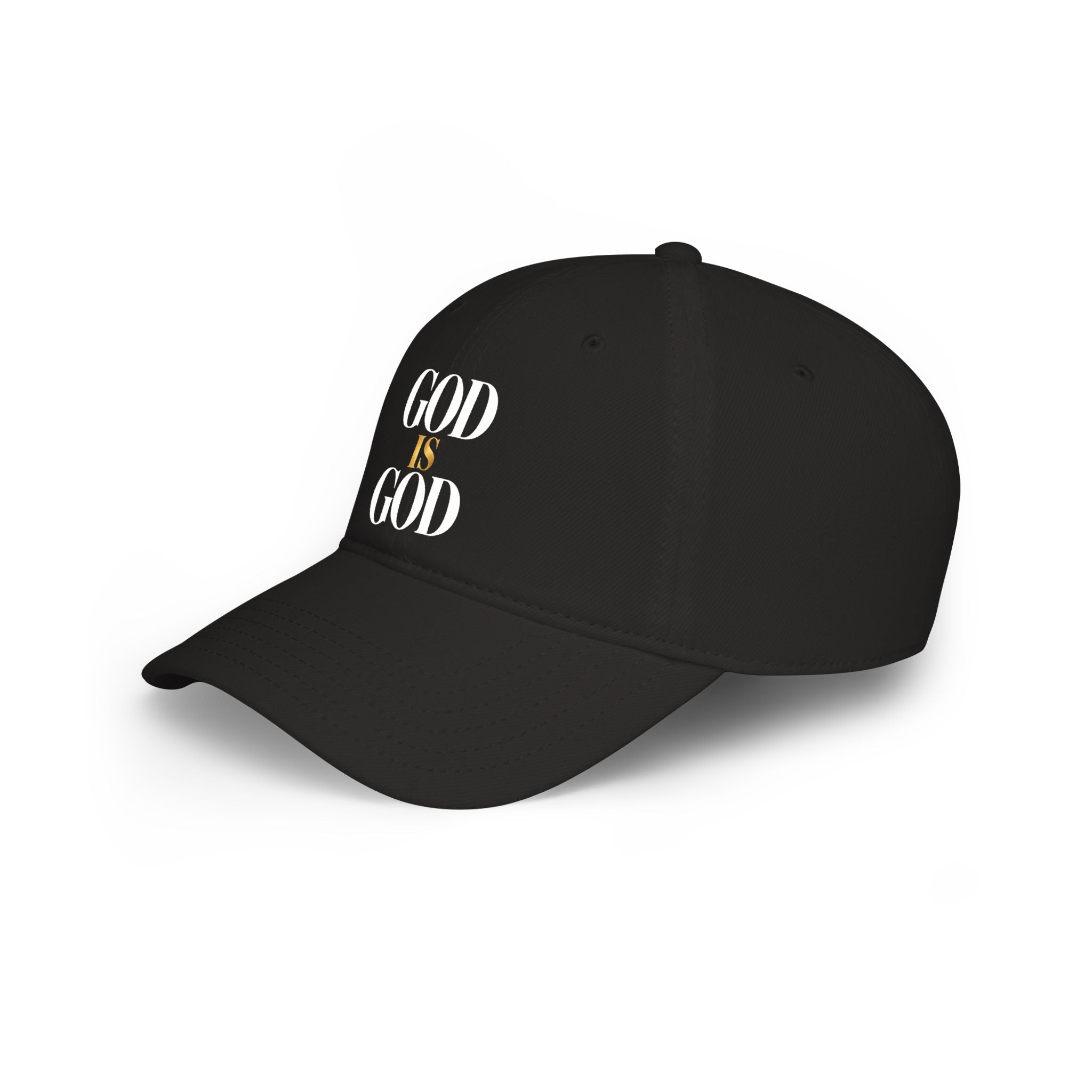 GOD IS GOD  Embroidered Cap — Christian Faith Baseball Hat