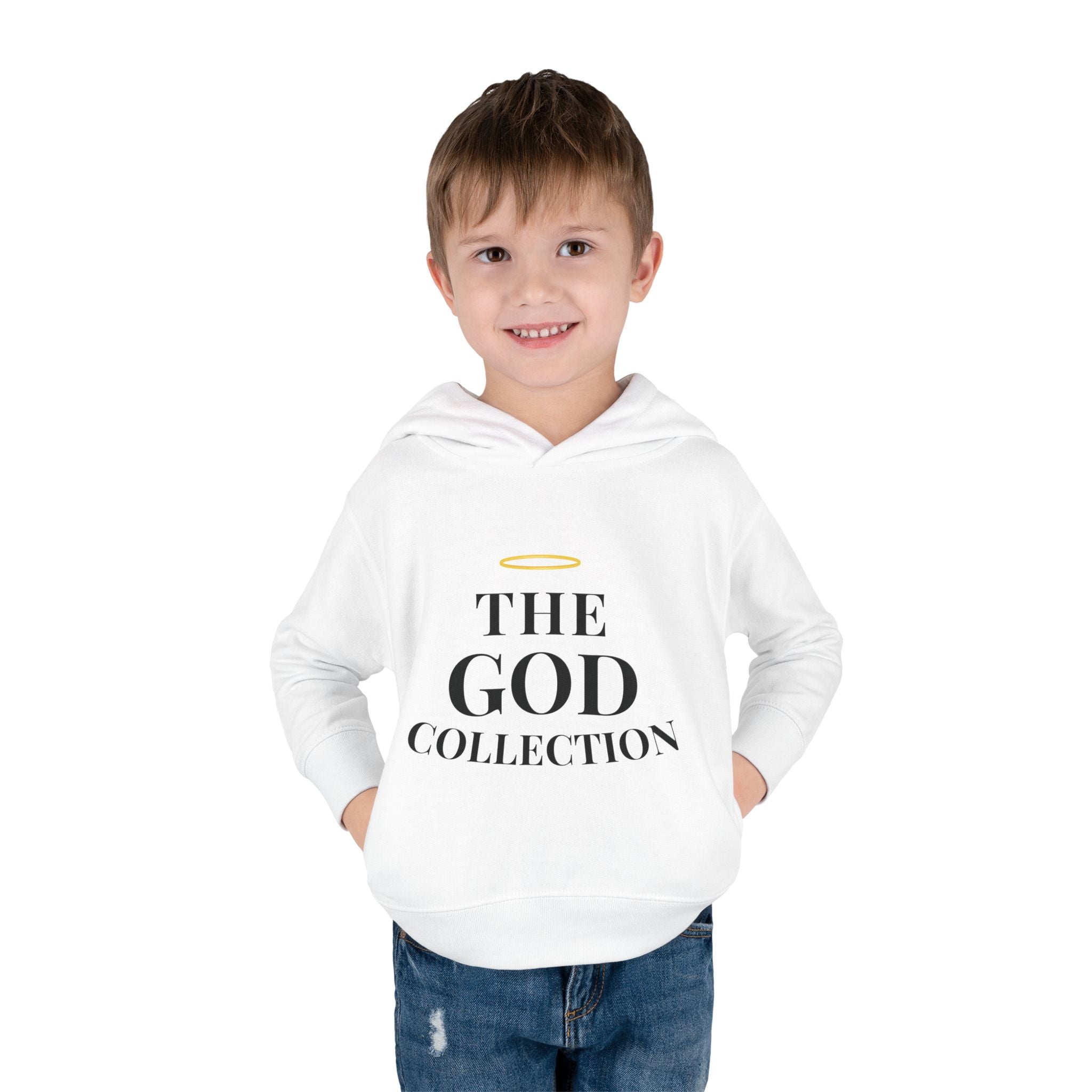 The God Collection Toddler Hoodie | Halo Graphic Pullover