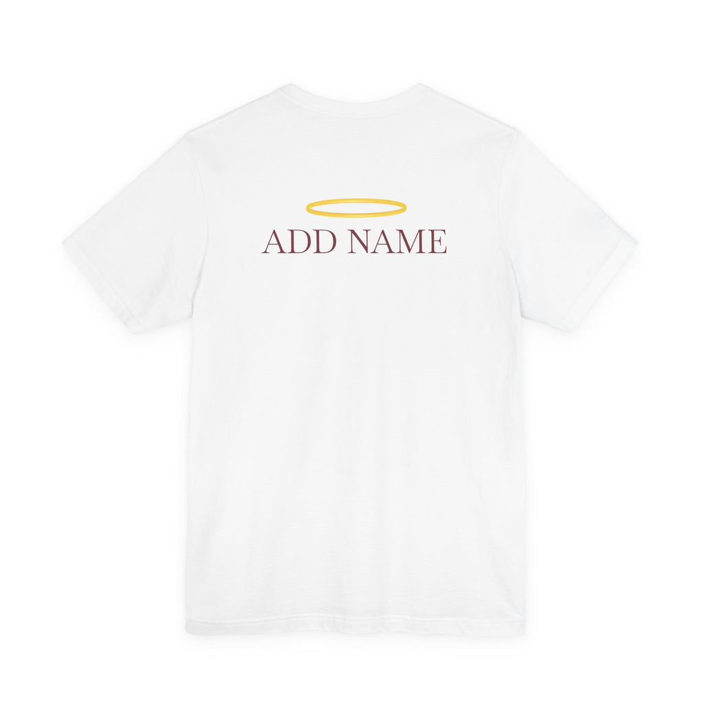 My Earth Angel Went to Heaven Mom Tee —  Angel Wings T‑Shirt