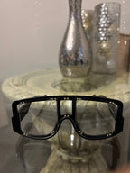 Artisan Shield Beaded Statement Shades