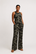 Camouflage jumpsuit