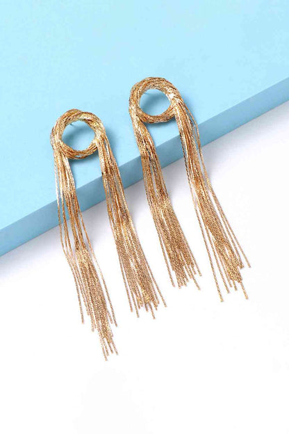 Fringed Around Earrings